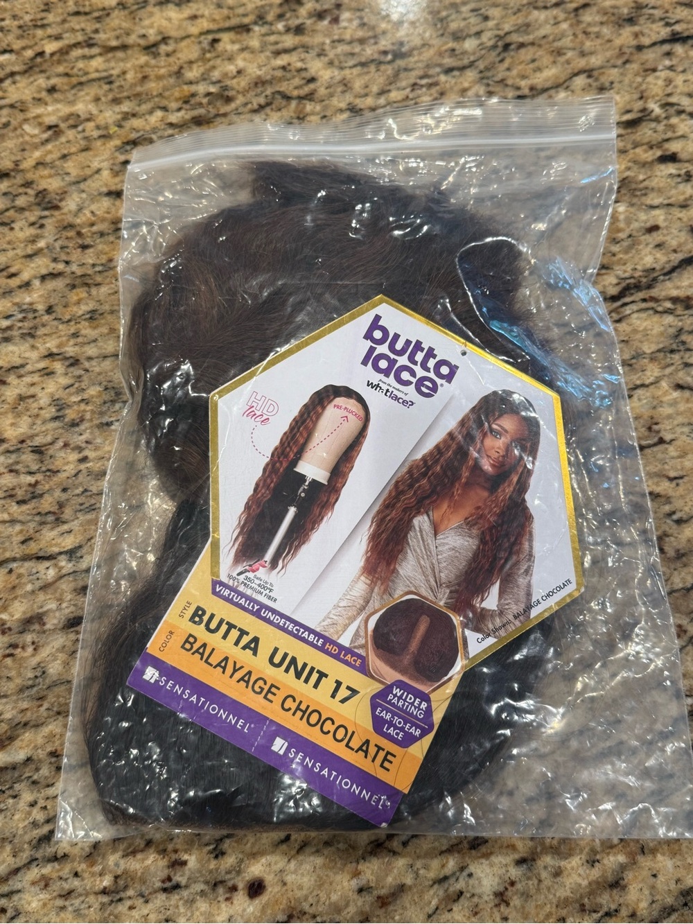Butta Lace Butta Unit 17 - Balayage Chocolate Wig